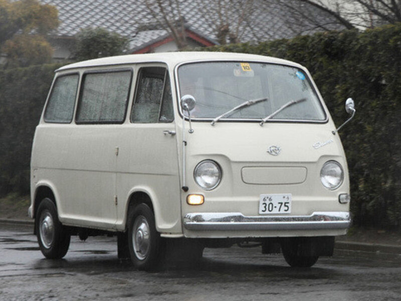Subaru Sambar 2 поколение, минивэн (01.1966 - 01.1970)